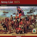 Army List 1875 - January
