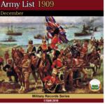 Army List 1909 - December