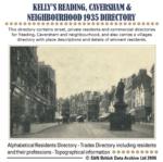 Berkshire - Kelly's 1935 Reading, Caversham and Neighbourhood Dir