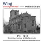 Buckinghamshire, Wing Parish Registers 1546-1812