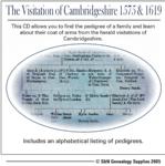 Cambridgeshire, The Visitations of Cambridgeshire 1575 & 1619