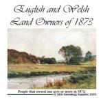 English and Welsh Landowners of 1873