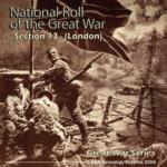 National Roll Of The Great War - Section 13 (London)