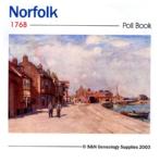 Norfolk 1768 Poll Book