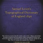 Samuel Lewis's Topographical Dictionary of England 1849