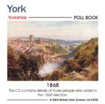York, 1868 Poll Book