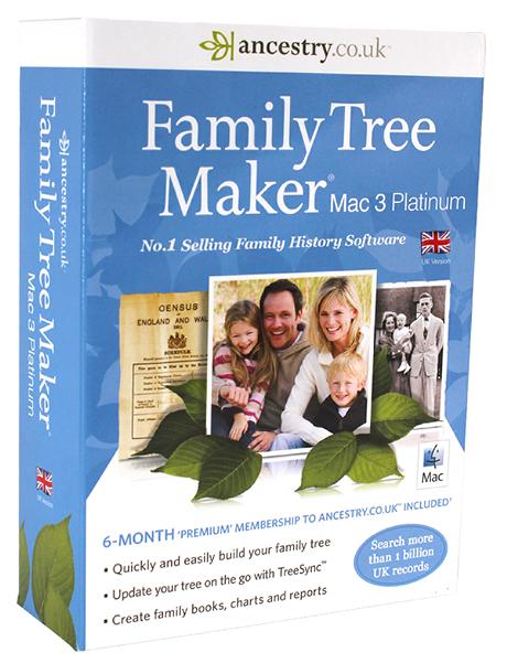 Family Tree Maker UK Platinum for Mac 3