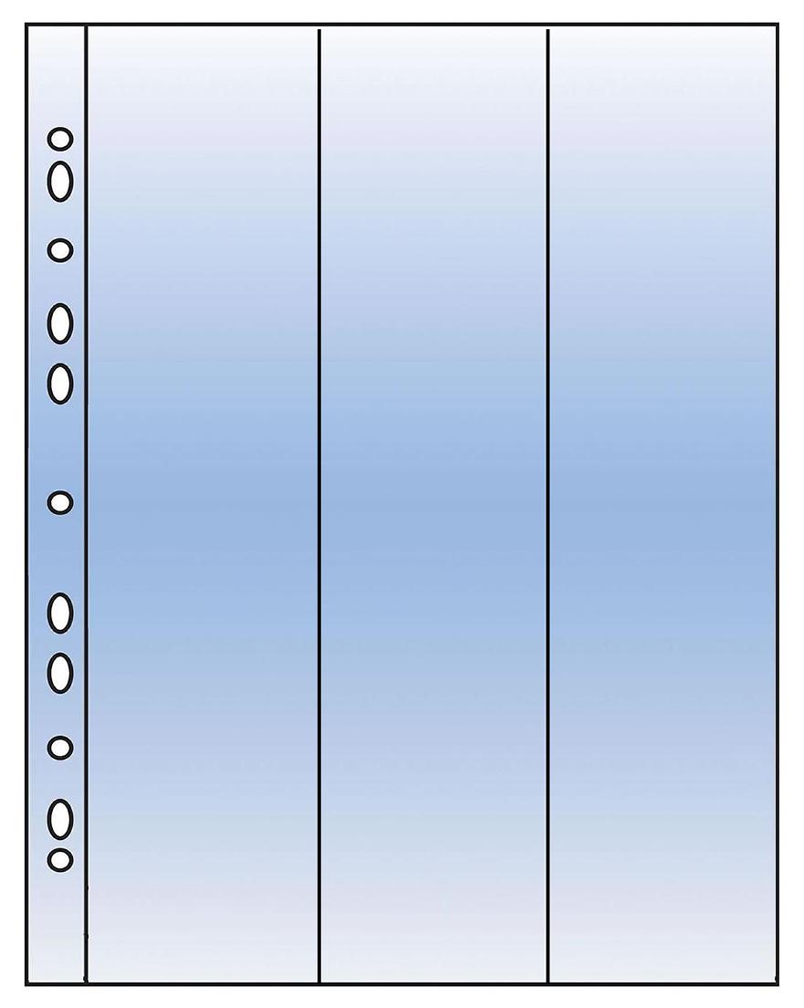 A4 Sleeves 3-Pocket (Vertical) - Pack of 10