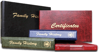 Family History Binders are great for presenting your family history