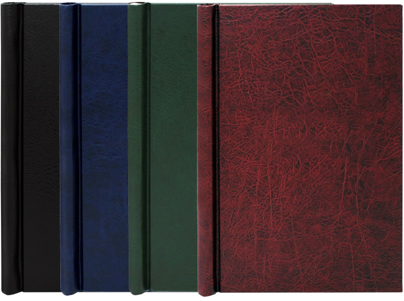 Leather Effect Springback Binders