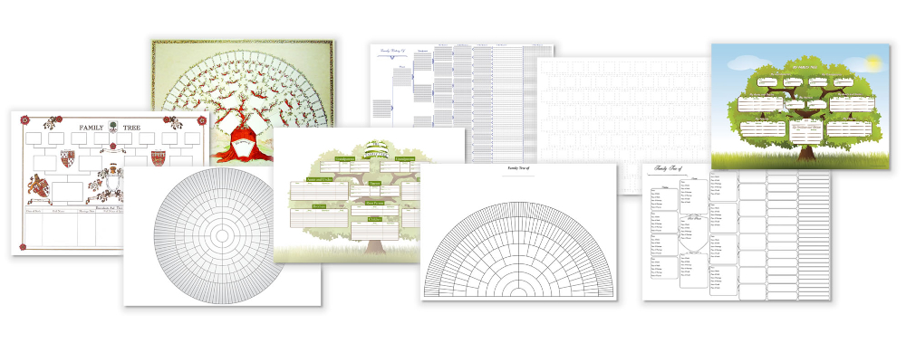 Charts and Family History Kits