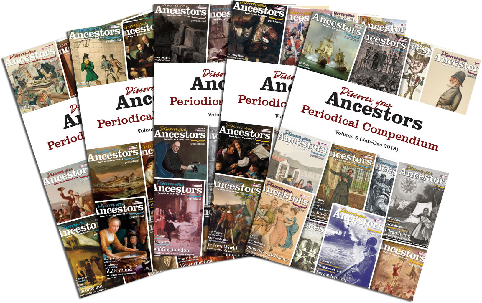 NEW Discover Your Ancestors Periodical Compendium on CD