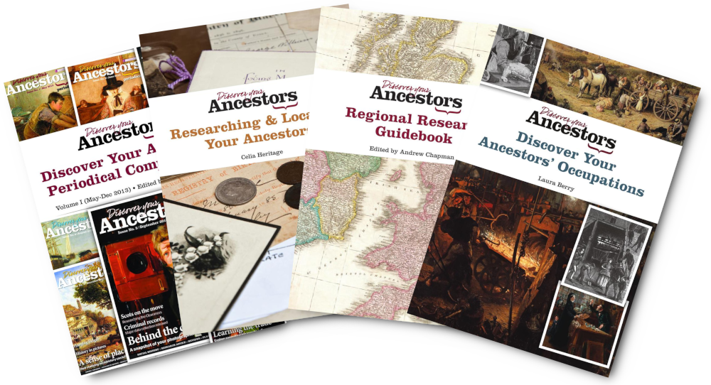 60% off Discover Your Ancestors Books