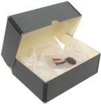 8" Heirloom Metal Edge Clamshell Storage Box - Fits A5
