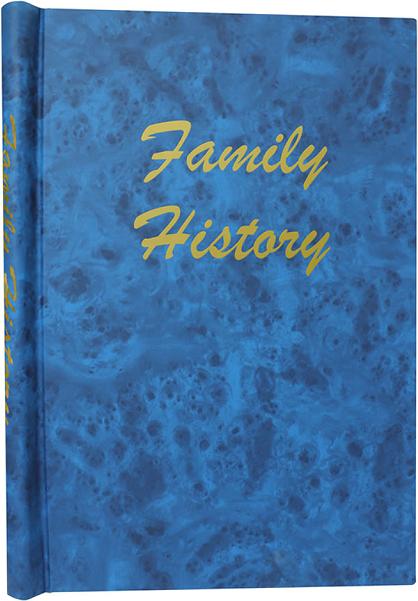 Family History Springback Folder Album A4 Landscape Binder 