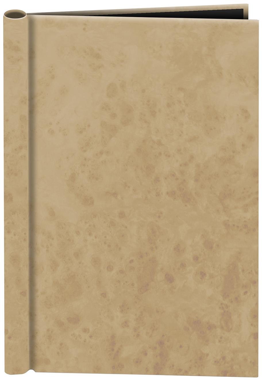 A4 Cream Deluxe Family History Springback Binder - Untitled