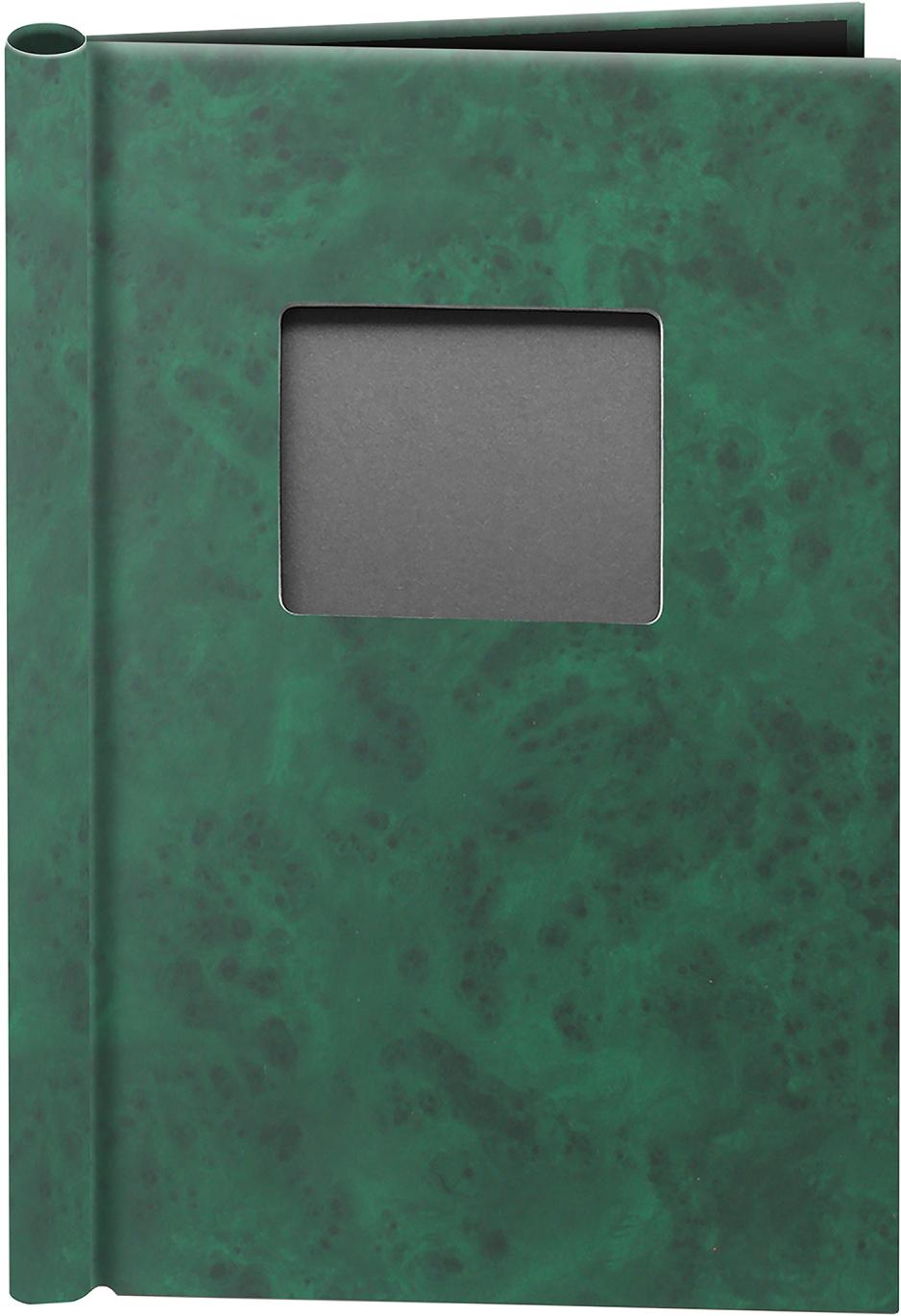 A4 Green Deluxe Window Springback Binder