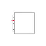 Square White Insert Card - Pack of 10