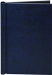 A4 Blue Leather Effect Family History Springback Binder - Untitled