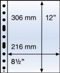 A4 Premium Grande Sleeves 1-Pocket (Clear) - Pack of 5