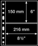A4 Premium Grande Sleeves 2-Pocket (Black) - Pack of 5