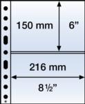 A4 Premium Grande Sleeves 2-Pocket (Clear) - Pack of 5