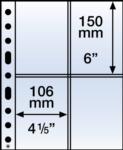 A4 Premium Grande Sleeves 4-Pocket (Clear) - Pack of 5