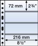 A4 Premium Grande Sleeves 4-Pocket Horizontal (Clear) - Pack of 5