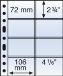 A4 Premium Grande Sleeves 8-Pocket (Clear) - Pack of 5