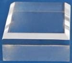 Acrylic Bevelled Base - 70x70x20mm