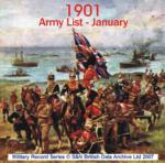 Army List 1901 - January