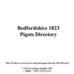 Bedfordshire 1823 Pigot's Directory
