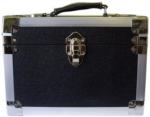 Black CD/DVD Case with Aluminium Trim
