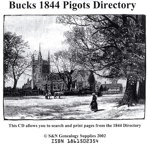 Pigot's Directory of Leicestershire & Rutland 1835 CDROM 