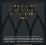 Crockford's Clerical Directory 1929