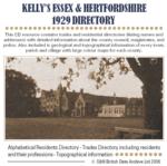 Essex and Hertfordshire Kelly's 1929 Directory