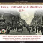 Essex, Hertfordshire & Middlesex 1874 Kelly's Post Office Directory