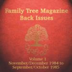 Family Tree Magazine Back Issues On CD - V1 Nov 1984 to Oct 1985