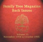 Family Tree Magazine Back Issues On CD - V11 Nov 1994 to Oc 1995