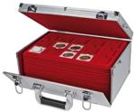 Giant Coin Case with 15 red trays