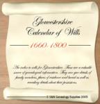 Gloucestershire Calendar of Wills 1660-1800