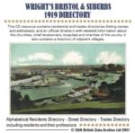Gloucestershire, Wright's Bristol & Suburbs 1919 Directory
