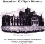 Hampshire 1823 Pigot's Directory
