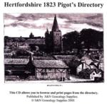 Hertfordshire 1823 Pigot's Directory