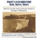 Kent, Surrey & Sussex Pigot's 1839 Directory