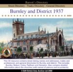 Lancashire, Burnley 1937 Barrett's Directory