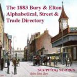 Lancashire, Bury & Elton 1883 Alpha, Street & Trade Directory