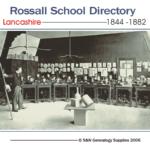Lancashire, Rossall School Directory 1844-1882