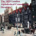 London 1899 Alpha Commercial Directory