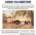 London 1916 - Directory